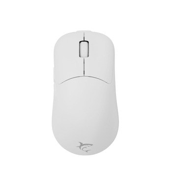 Мишка White Shark WGM-5015 AERO White, оптична (10 000 dpi), жична/безжична, USB, бяла, гейминг, 6 бутона, Pixart 3325 сензор | JAR Computers White Shark WGM-5015 AERO White