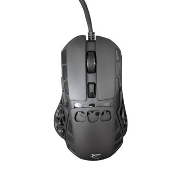 Мишка White Shark GM-5016 ECTOR Black, оптична (12 400 dpi), USB, черна, гейминг, 7 бутона, Pixart 3327 сензор | JAR Computers White Shark GM-5016 ECTOR Black
