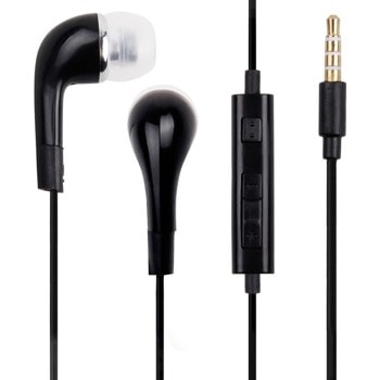 Слушалки Samsung Headset Stereo EHS64AV, микрофон, управление на звука в слушалките, черни | JAR Computers Samsung Headset Stereo EHS64AV
