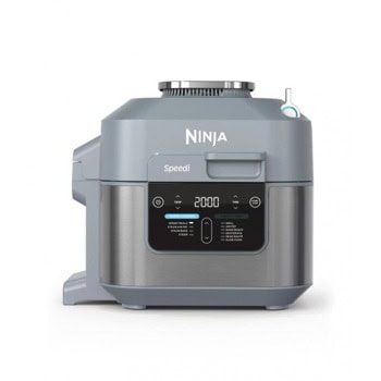 Мултифункционален уред за готвене Ninja Speedi 10-in-1, 5.7l вместимост, 9 програми за готвене, 1760W, термоизолиран корпус, незалепващо покритие, сребрист | JAR Computers Ninja Speedi 10-in-1 ON400EU