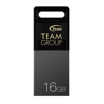 Памет 16GB USB Flash Drive, Team Group OTG M151, USB 2.0/Micro USB, сива | JAR Computers Team Group 16GB OTG M151 USB 2.0/Micro USB