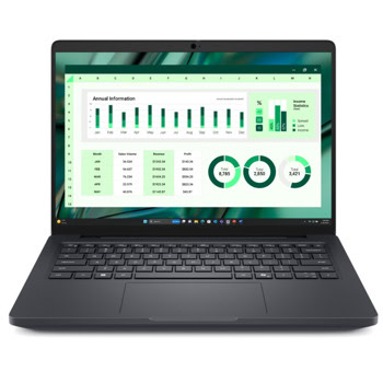 Лаптоп Dell Pro Max 14 MC14250(BTO111_MC14250_EMEA), шестнадесетядрен Intel Core Ultra 7 255H 2.0/5.1 GHz, 14"(35.56cm) WUXGA Anti-Glare Display, 16GB DDR5, 512GB SSD, 2x Thunderbolt 4, Windows 11 Pro | JAR Computers Dell Pro Max 14 MC14250 BTO111_MC14250_EMEA