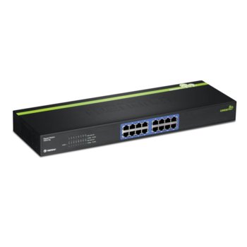 Суич TRENDnet TEG-S16G, 1000Mbps, 16x ports | JAR Computers TRENDnet TEG-S16G