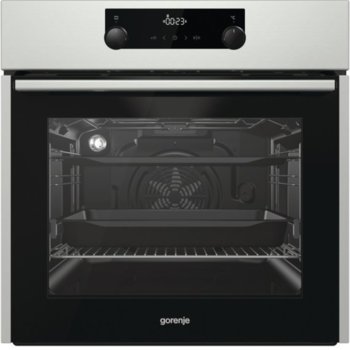 Фурна за вграждане Gorenje Линия Essential, клас A, 9 функции, 71л. общ обем, термоелектрически предпазител, сива | JAR Computers Линия Essential BO735E20X