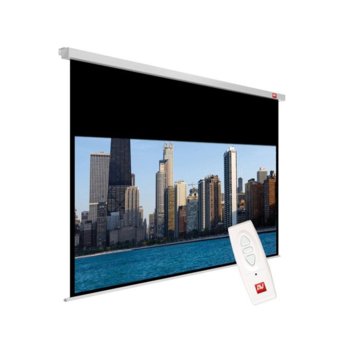Екран Avtek Video Electric 200, електрически за стена или таван, Matt White, 2000 x 2000 мм, 96", 4:3 | JAR Computers Avtek Video Electric 200