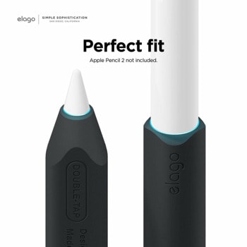 Pencil Grip Holder за Apple Pencil 2 черен и бял