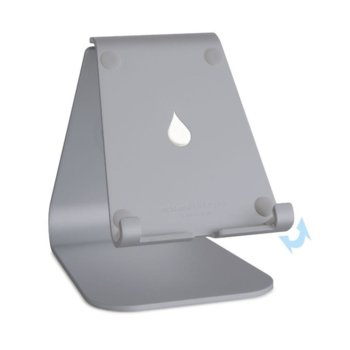 Стойка за таблет Rain Design mStand tablet plus, 116 х 146 х 185мм, регулируема, сива | JAR Computers Rain Design mStand tablet Space Gray 10055