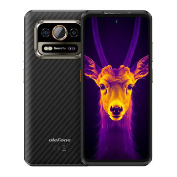 Смартфон Ulefone Armor 25T Pro 5G (черен), поддържа 2 SIM карти, 6.78" (17.22cm) Full HD+ IPS 120 Hz дисплей, осемядрен MediaTek Dimensity 6300 2.4 GHz, 6GB LPDDR4X, 256GB Flash памет (+microSD слот), 50 + 64 & 32 Mpix камери, Android | JAR Computers Ulefone Armor 25T Pro 5G 256/6GB RAM 6500mAh Black