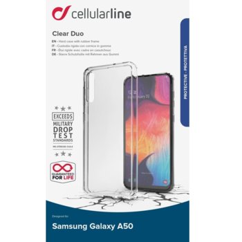 Калъф ClearDuo за Samsung Galaxy A50