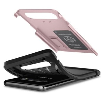 Spigen Tough Armor Galaxy S10 605CS25807 pink gold