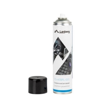 Флакон въздух под налягане Lanberg CG-600FL-001, 600ml | JAR Computers Lanberg CG-600FL-001