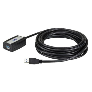 KVM кабел Aten UE350A, 1x USB 3.0 (ж) към 1x USB 3.0 (м) | JAR Computers Aten UE350A