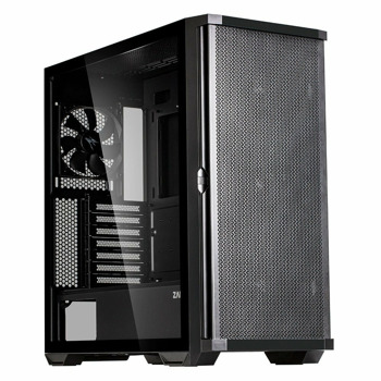 Кутия Zalman Z10, ATX/mATX/MiniITX, 2x USB 3.0, 1x USB Type-C, прозорец, черна, без захранване | JAR Computers Zalman Z10