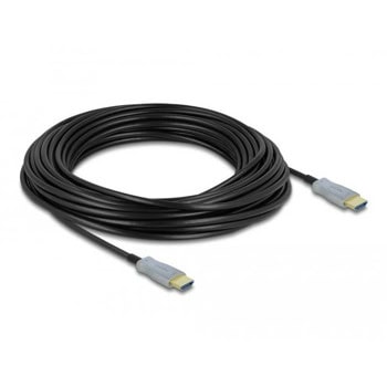 Кабел Delock 85012, от HDMI(м) към HDMI(м), 15m, черен, 4K@60Hz | JAR Computers Кабел Delock 85012