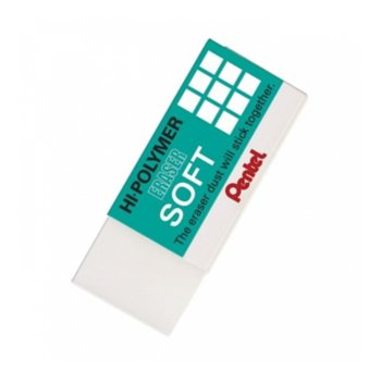 Гума Pentel Zes05 Hi-Polymer Soft, цена за 1бр. | JAR Computers Гума Pentel Zes05 Hi-Polymer Soft
