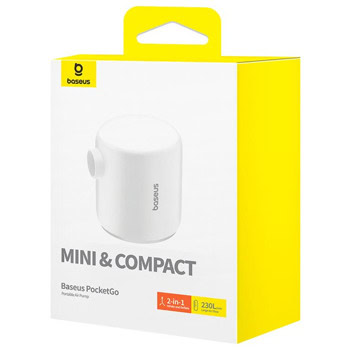 Baseus PocketGo White C11157700221-00 | JAR Computers Baseus PocketGo White C11157700221-00