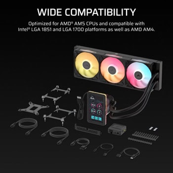 corsair icue link titan ii 360 rx lcd | JAR Computers corsair icue link titan ii 360 rx lcd