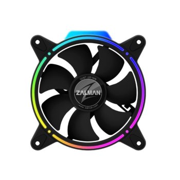 Вентилатор 120mm Zalman ZM-RFD120A, 3-pin, 1500rpm | JAR Computers Zalman вентилатор Fan 120mm Addressable RGB