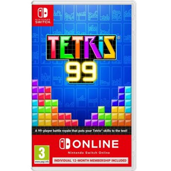 TETRIS 99 + 12 Months Nintendo Switch Online