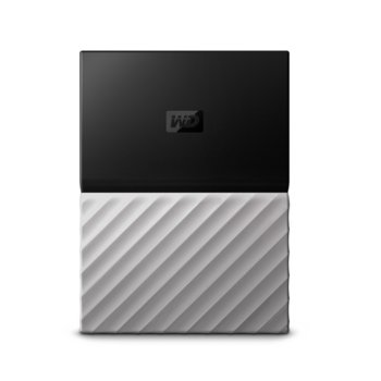 Твърд диск 1TB Western Digital My Passport Ultra(сив), външен, 2.5"(6.35 cm), USB 3.0 | JAR Computers Western Digital My Passport Ultra Gray WDBTLG0010B