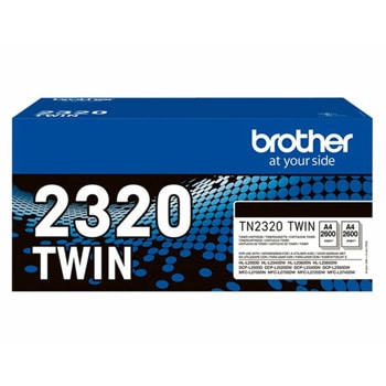 тонер Brother 2320 Twin black 2600 TN2320TWIN
