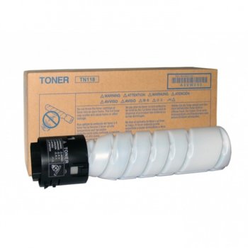 Тонер за Konica Minolta Bizhub 215 - Black - TN-118 - Заб.: 12 000k | JAR Computers Konica Minolta (TN-118) Black
