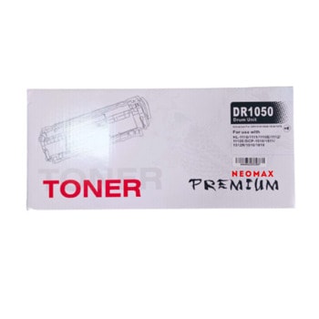 Барабанна касета за Brother HL 1110/1112/1210WE/1212WE, MFC 1910WE/1810, DCP 1510/1512E/1610WE - Black - Neomax BD-DR1050 - Неоригинална, Заб.: 10 000 брой копия | JAR Computers DR1030/DR1000 Neomax BD-DR1050 Black