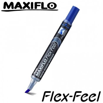 Маркер Pentel Maxiflo Flex-Feel blue