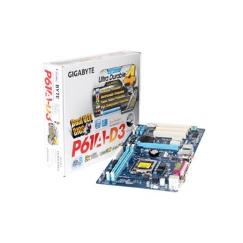 GIGABYTE P61A-D3-B3 s1155 2xDDR3 ATX