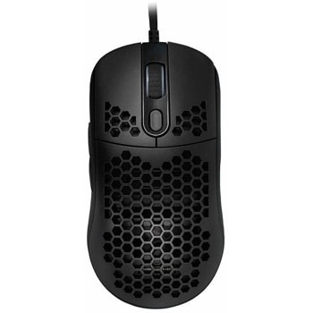 Мишка Arozzi - Favo, оптична (16 000 DPI), 7 бутона, USB, черна, RGB подсветка, гейминг | JAR Computers Arozzi Favo Black AZ-FAVO-BK