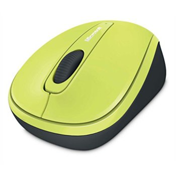 Microsoft Wireless Mobile Mouse 3500 Citron Green