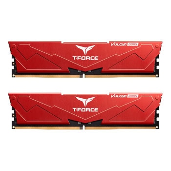 Памет 32GB(2x16GB) Team Group T-Force Vulcan Red