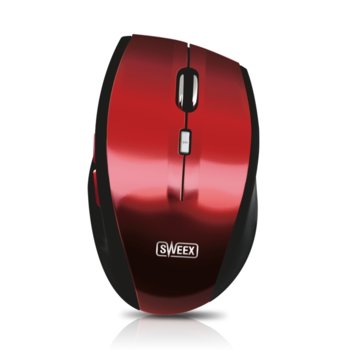 Sweex Wireless Mouse Voyager Red (MI442)