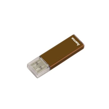 Памет 32GB USB Flash, HAMA "Valore", кафява | JAR Computers HAMA "Valore" 32GB кафява