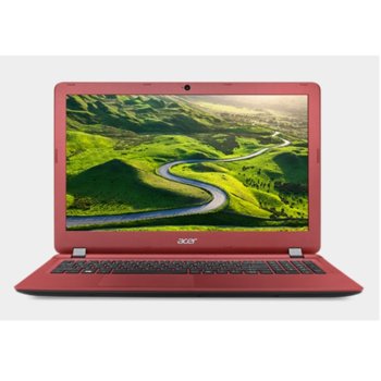 Лаптоп Acer Aspire ES1-533 (NX.GFUEX.004)(червен), двуядрен Apollo Lake Intel Celeron N3350 1.10/2.40 GHz, 15.6' (39.62 cm) HD Anti-Glare Display, (HDMI), 4GB, 1TB HDD, 1x USB 3.0, Linux, 2.40kg | JAR Computers Acer Aspire ES1-533 NX.GFUEX.004 Red