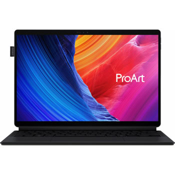 Хибриден лаптоп Asus ProArt PZ13 HT5306QA-LX002W (90NB1441-M002P0), осемядрен Qualcomm Snapdragon X Plus X1P-42-100 3.2GHz, 13.3" (33.78cm) WQXGA+ OLED 500nits Touch Glare Display, 16GB LPDDR5X, 1TB SSD NVMe, 2x USB4 Gen 3 Type-C, Windows 11 Home | JAR Computers Asus ProArt PZ13 HT5306QA-LX002W 90NB1441-M002P0
