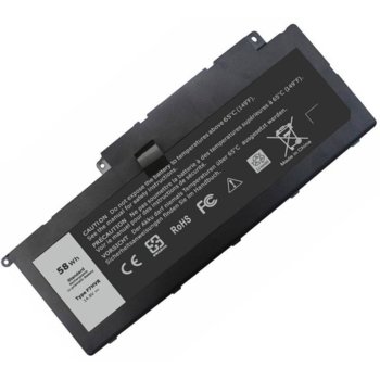 Батерия (заместител) за лаптоп DELL, съвместим с Inspiron 14,14-7000,14-7437 Series/15,15-7000,15-7535,15-N7535 Series, 14.8V, 3900mAh, 4-cell | JAR Computers Батерия за DELL Inspiron 14.8V 3900mAh 4cell