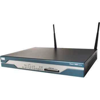 Cisco 1800 ADSL/POTS Router with Firewall/IDS and IPSEC 3DES | JAR Computers Cisco 1800 ADSL/POTS Router with Firewall/IDS and