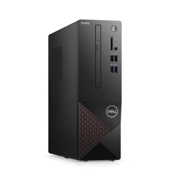 Настолен компютър Dell Vostro 3681 SFF (N509VD3681EMEA03A_2101_UBU), шестядрен Comet Lake Intel Core i5-10400 2.9/4.3 GHz, 8GB DDR4, 512GB SSD, 4x USB 3.2, клавиатура и мишка, Linux | JAR Computers Dell Vostro 3681 SFF N509VD3681EMEA03A_2101_UBU