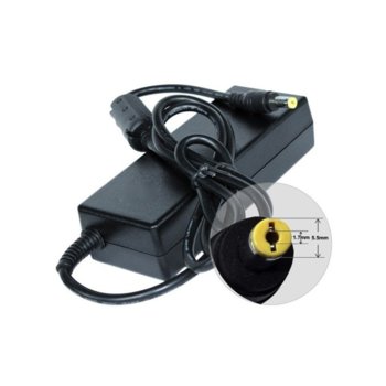 Захранване (заместител) за лаптопи ACER, 19V, 4.74A, 90W, 5.5 x 1.7 | JAR Computers ACER 19V 4.74A 90W 5.5 x 1.7