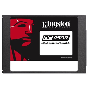 Памет SSD 960GB Kingston C450R, SATA 3 6Gbs/s, 2.5" (6.35 cm), скорост на четене 560 MB/s, скорост на запис 530 MB/s | JAR Computers Kinston DC450R 960GB