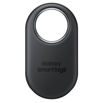 Смарт таг Samsung Galaxy SmartTag2 (EI-T5600BBEGEU), Bluetooth 5.3, до 500 дни работа на батерията, за всички Samsung Galaxy устройства с Android v9.0 или по висока, 1бр, черен | JAR Computers Samsung SmartTag2 Black EI-T5600BBEGEU