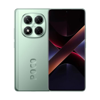 Смартфон POCO X7 (зелен), поддържа 2 SIM карти, 6.67" (16.94 cm) CrystalRes AMOLED Dolby Vision 120Hz Display, осемядрен Mediatek Dimensity 7300 Ultra 2.5 GHz, 12GB LPDDR4X, 512GB Flash памет, 50 + 8 + 2 & 20 Mpix камери, Android, HyperOS | JAR Computers POCO Poco X7 Green 12+512GB MZB0IQVEU