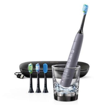 Ел. четка за зъби Philips Sonicare HX9924/47, с литиево-йонна акумулаторна батерия, Bluetooth, 5 режима, 3 степени на интензивност, 14 дни работа с едно зареждане, сребриста | JAR Computers Philips Sonicare HX9924/47