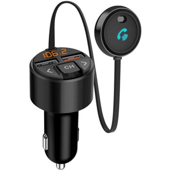 FM Трансмитер DIVA BT1509H, 87.5 до 108MHz, Bluetooth, USB A, черен | JAR Computers DIVA BT1509H BT1509H