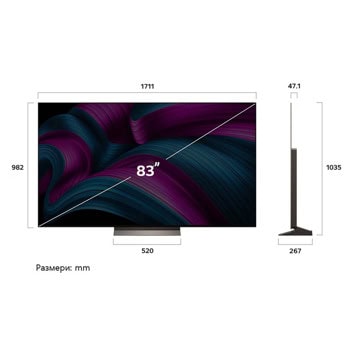 LG OLED83C51LA