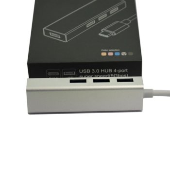 USB-C адаптер към USB 3.0 с 4 порта