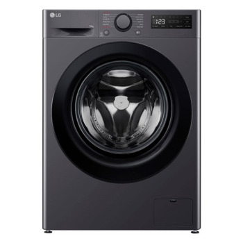 Перална машина LG F4WR510SBM, клас A, 10 кг. капацитет, 1400 оборота в минута, 12 програми, свободностояща, 60 cm. ширина, отложен старт, AI DD, черна | JAR Computers Перална машина LG F4WR510SBM