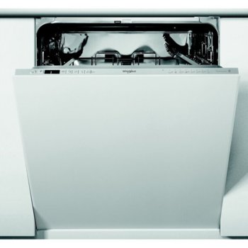 Съдомиялна за вграждане Whirlpool WI 7020 P, клас E, 14 комплекта, 8 програми, 4 темп, 6th SENSE, бял image