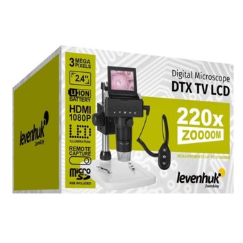 Цифров микроскоп Levenhuk DTX TV LCD LV72474